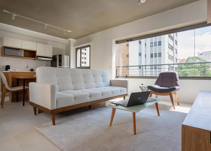 Quarto Sala 48M2 Parque Ibirapuera Itaim Bibi